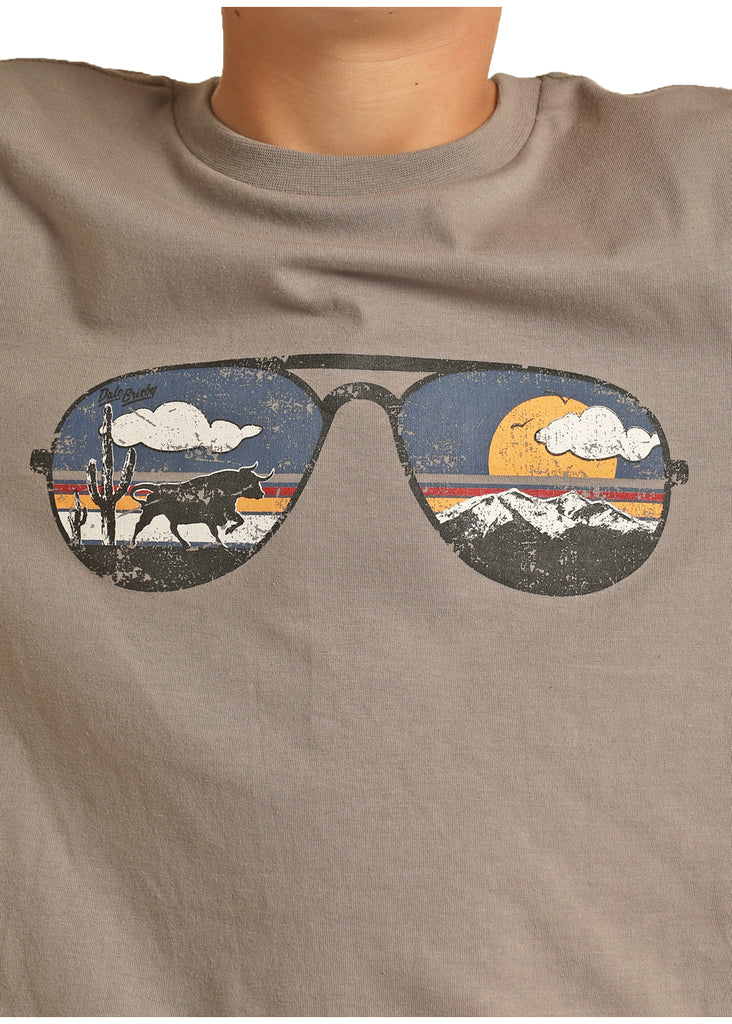 Boy's Rock & Roll Cowboy Dale Brisby T-Shirt #RRBT21R12T