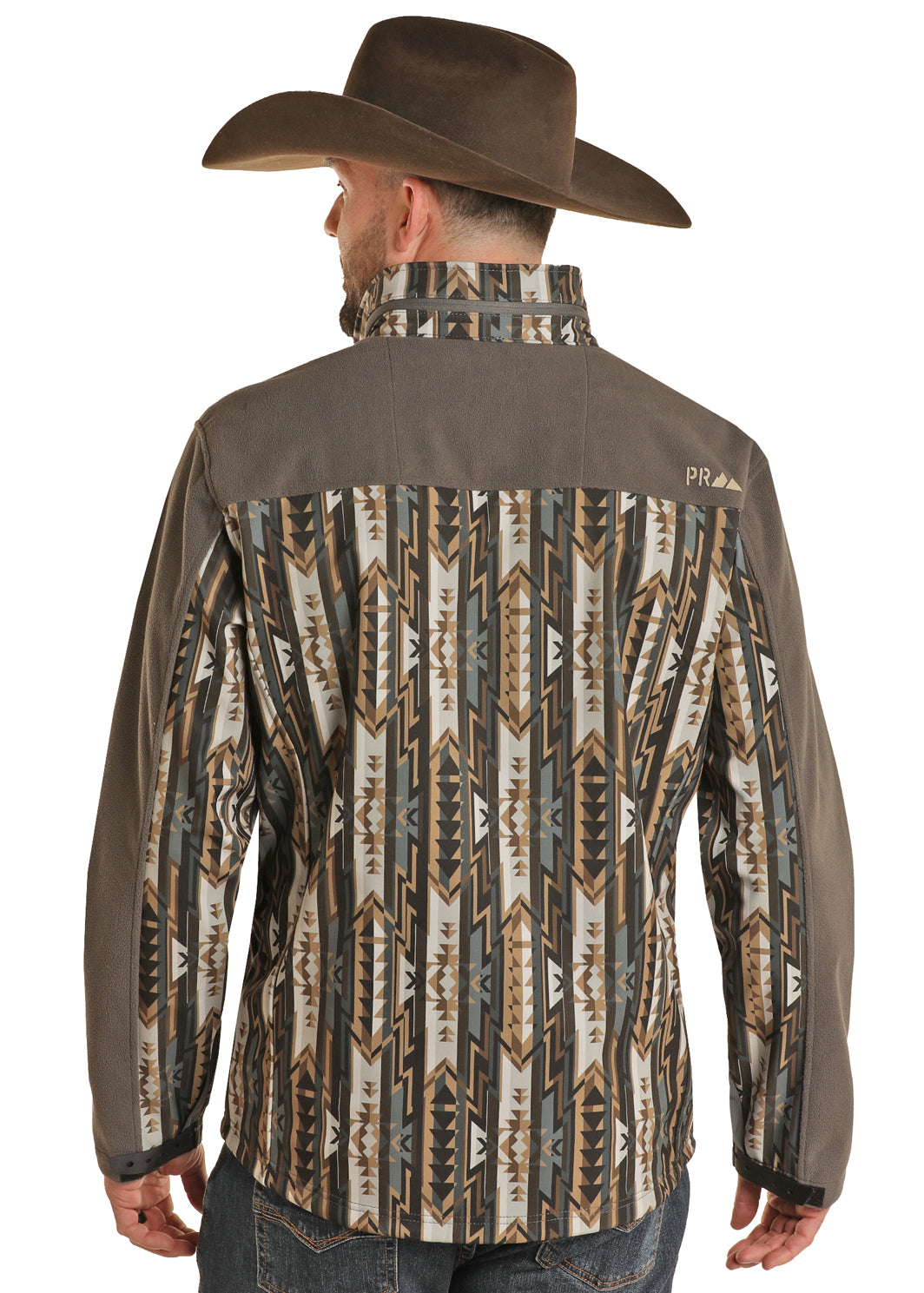 Men's Powder River Aztec Softshell Jacket #DM92C01489-C | High Country ...