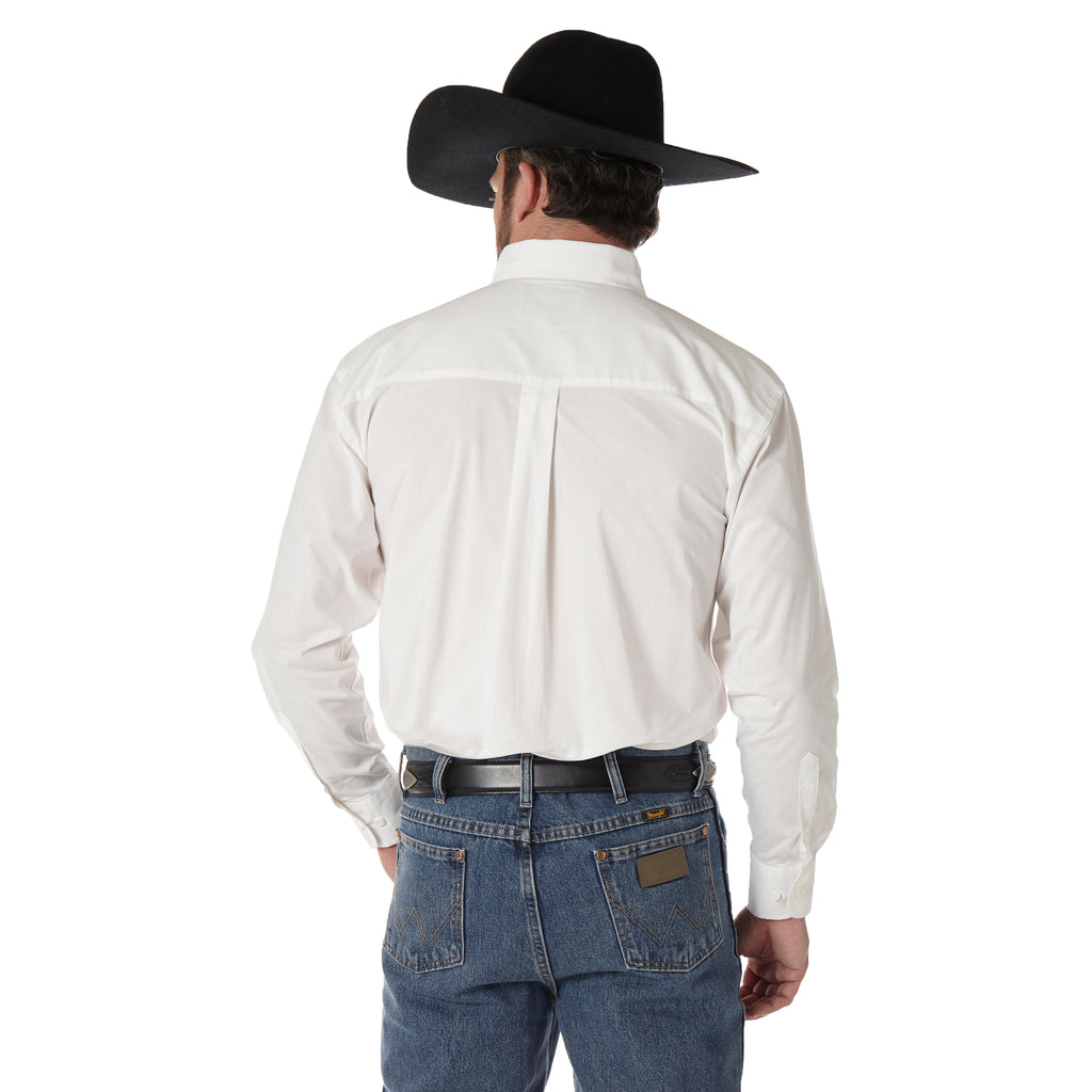 Men's Wrangler George Strait National Patriot Button Down Shirt #MGS268W