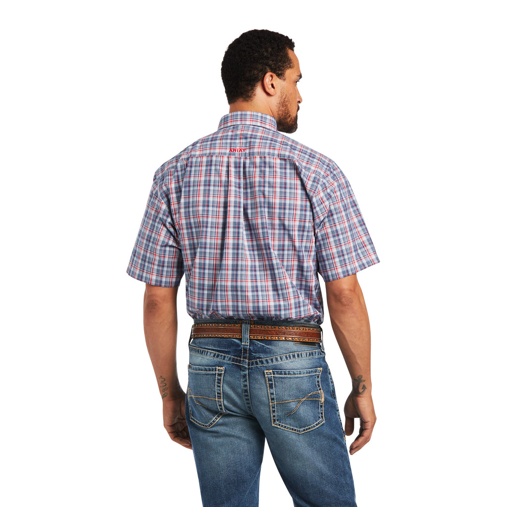 Men's Ariat Pro Series Flint Classic Fit Button Down Shirt #10040556X-C (Big and Tall)