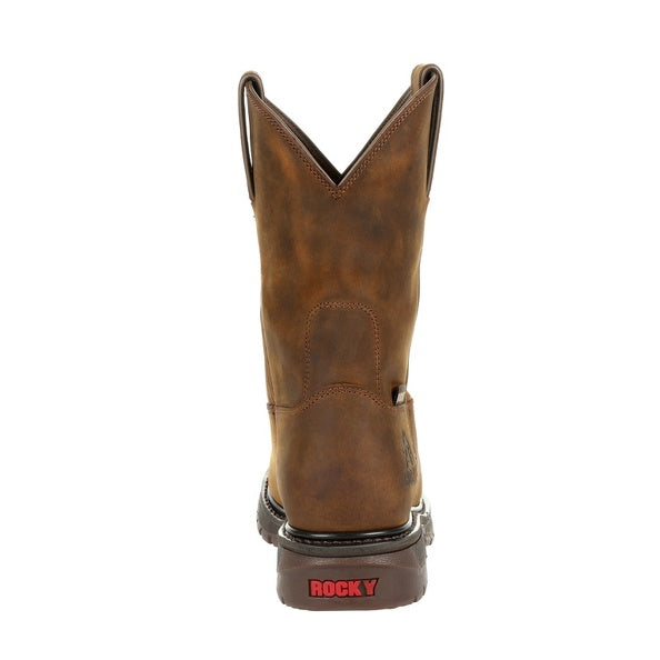 Men's Rocky Original Ride Waterproof Steel Toe Work Boot #RKW0306-C