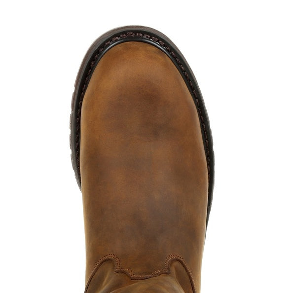 Men's Rocky Original Ride Waterproof Steel Toe Work Boot #RKW0306-C