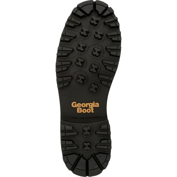 Men's Georgia AMP LT Low Heel Composite Toe Waterproof Logger Work Boot #GB00473