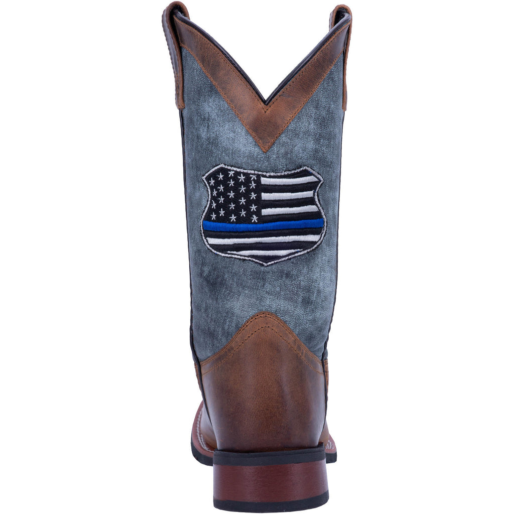 Men's Laredo We Back The Blue Western Boot #7878-C