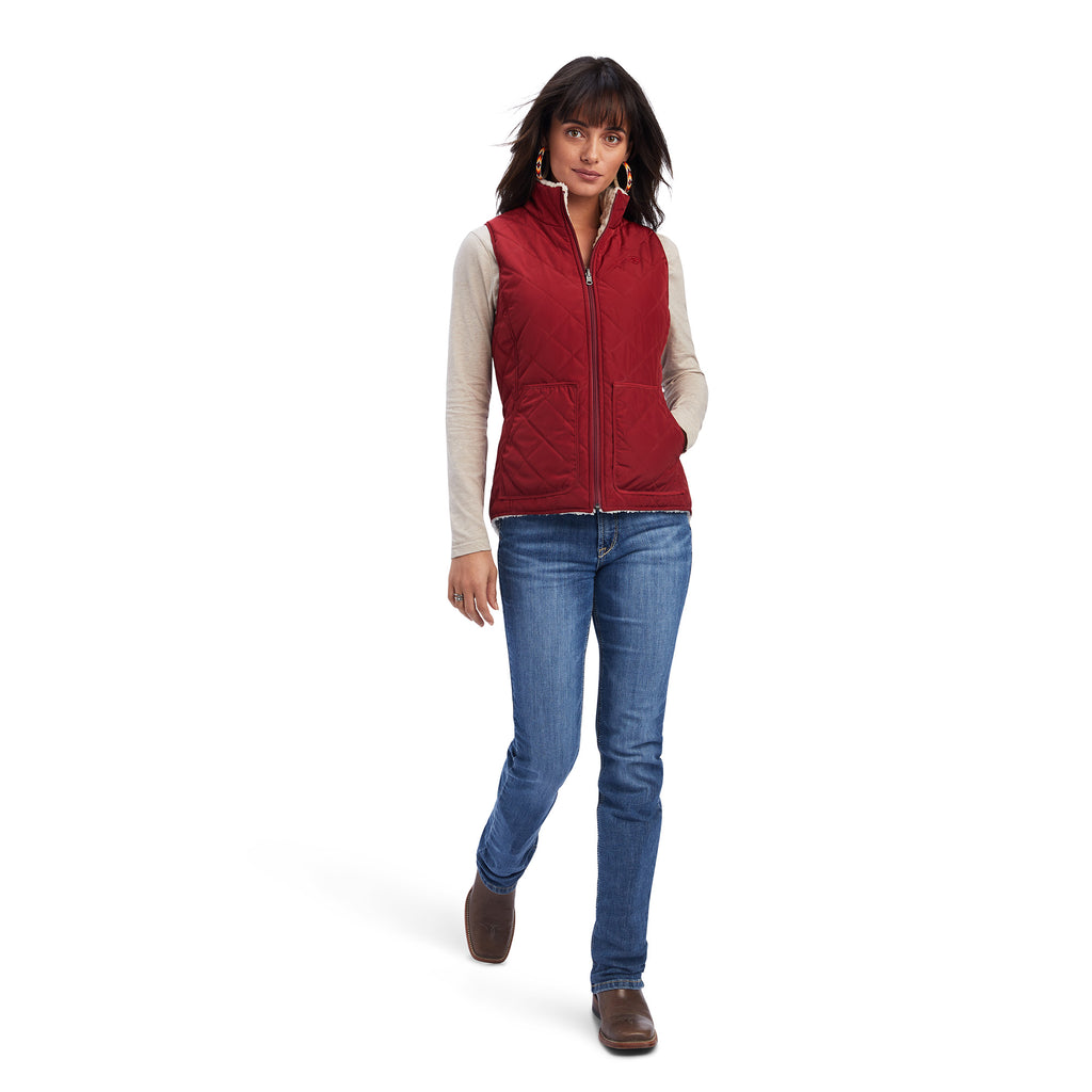 Women's Ariat Reversible Dilon Insulated Vest #10041586