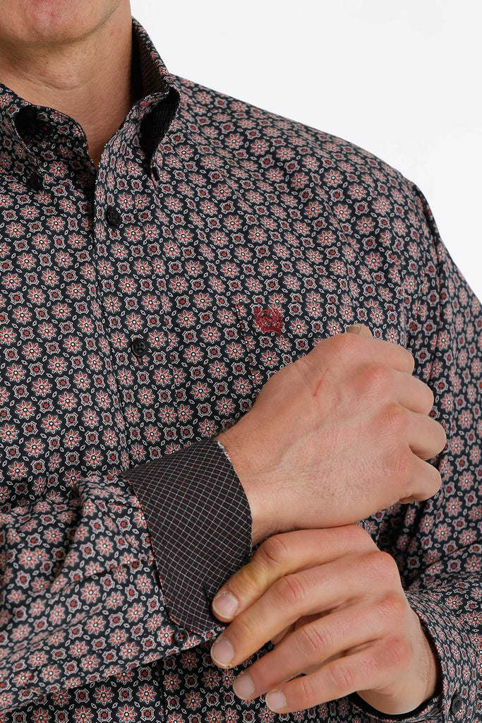 Men's Cinch Button Down Shirt #MTW1105317BLK