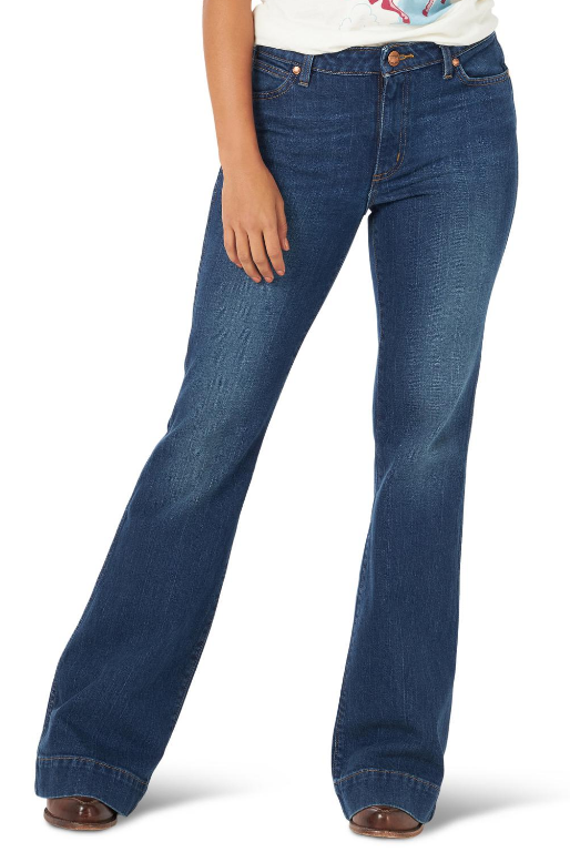 Women's Wrangler Rooted USA High Rise Trouser Jean #112314405