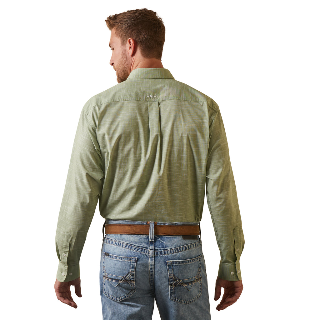 Men's Ariat Classic Shrub Button Down Shirt #10043359-C