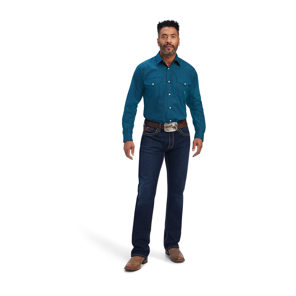 Men's Ariat Freddie Classic Fit Snap Front Shirt #10041741