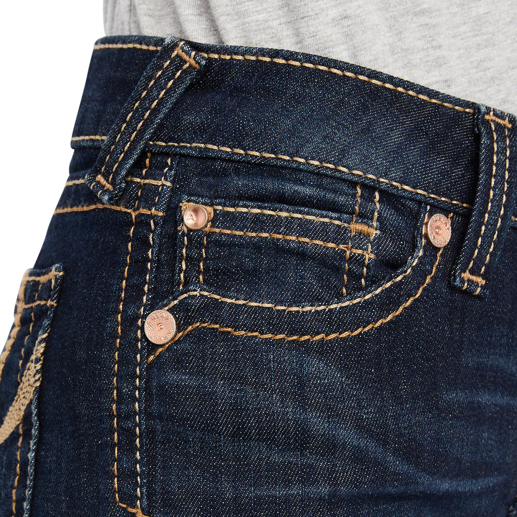 Girl's Ariat R.E.A.L. Trouser Maggie Wide Leg Jean #10041104-C