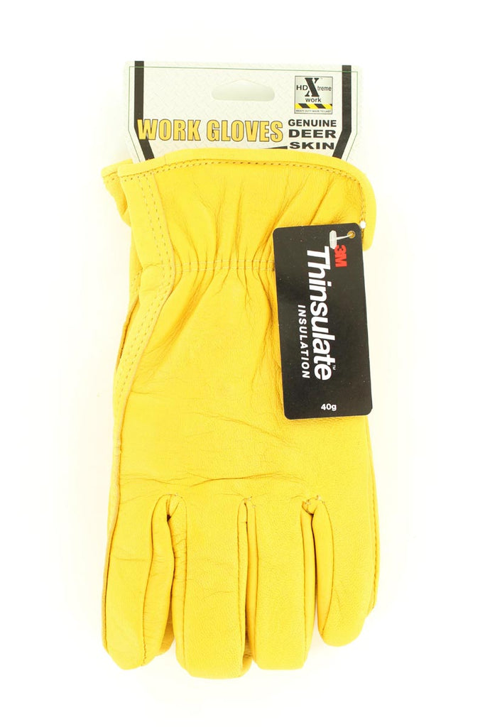 Men's HDX Lined Deerskin Gloves #H2111408