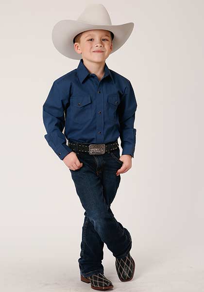 Boy's Roper Snap Front Shirt #03-030-0265-0127