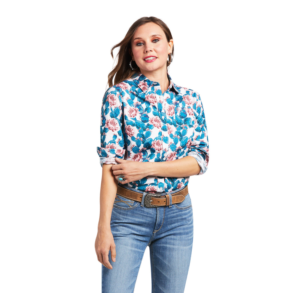 Women's Ariat Kirby Stretch Button Down Shirt #10039337-C