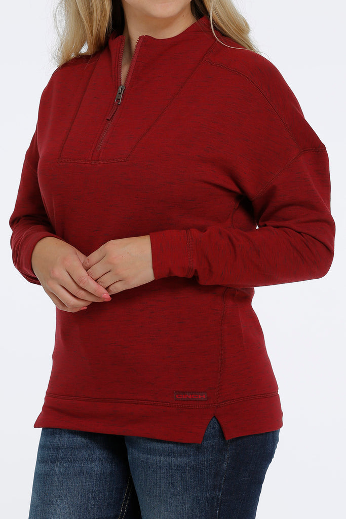 Women's Cinch French Terry Pullover #MAK7897001