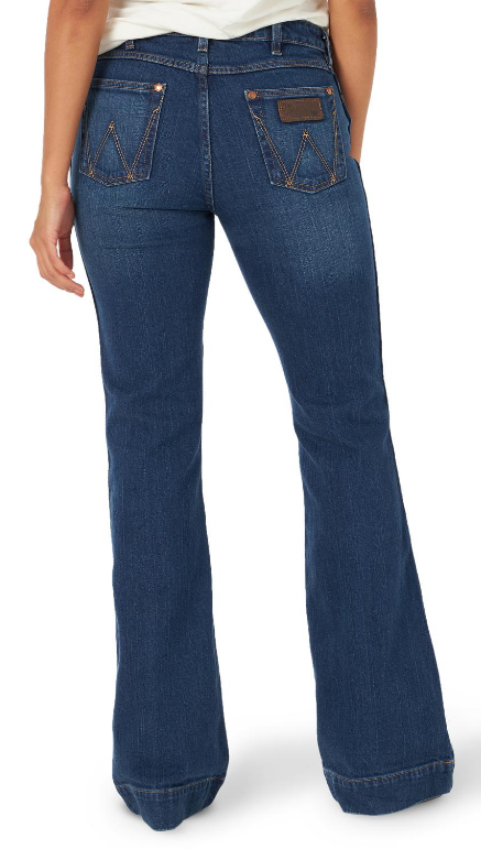 Women's Wrangler Rooted USA High Rise Trouser Jean #112314405
