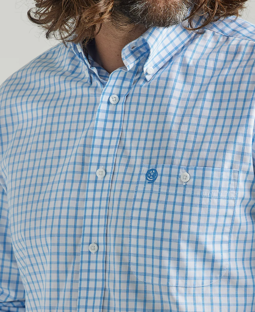 Men's Wrangler George Strait Button Down Shirt #112324879-C