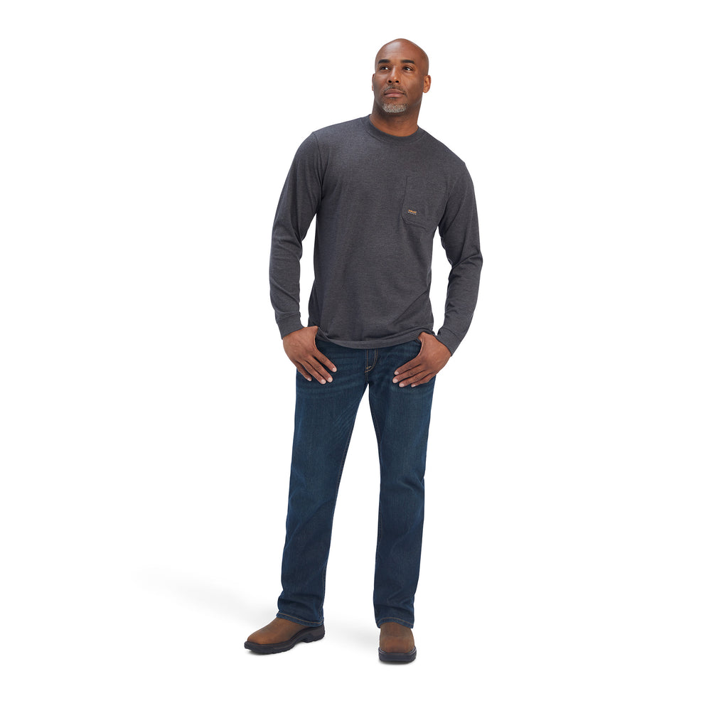 Men's Ariat Rebar Cotton Strong American Raptor T-Shirt #10041422X