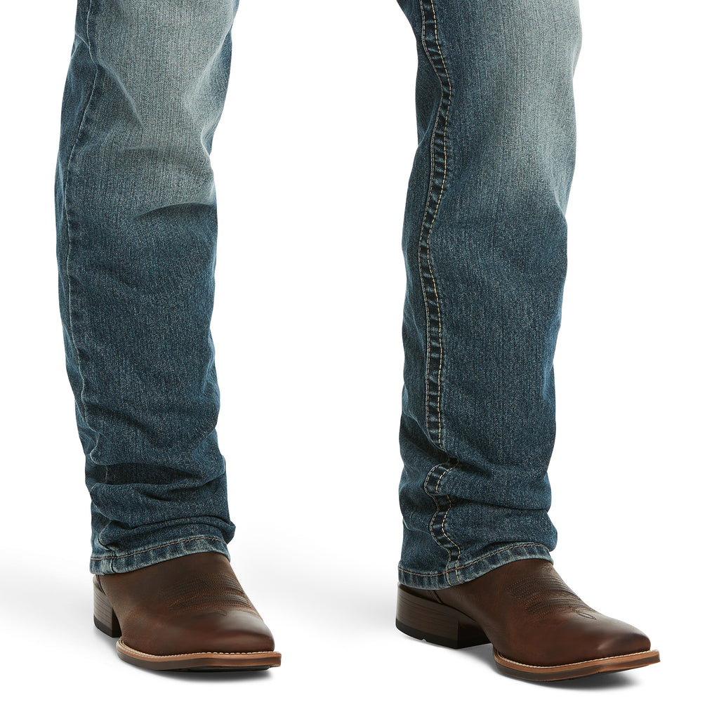 Men's Ariat M4 Low Rise Stretch Stockton Stackable Straight Leg Jean #10034632-C