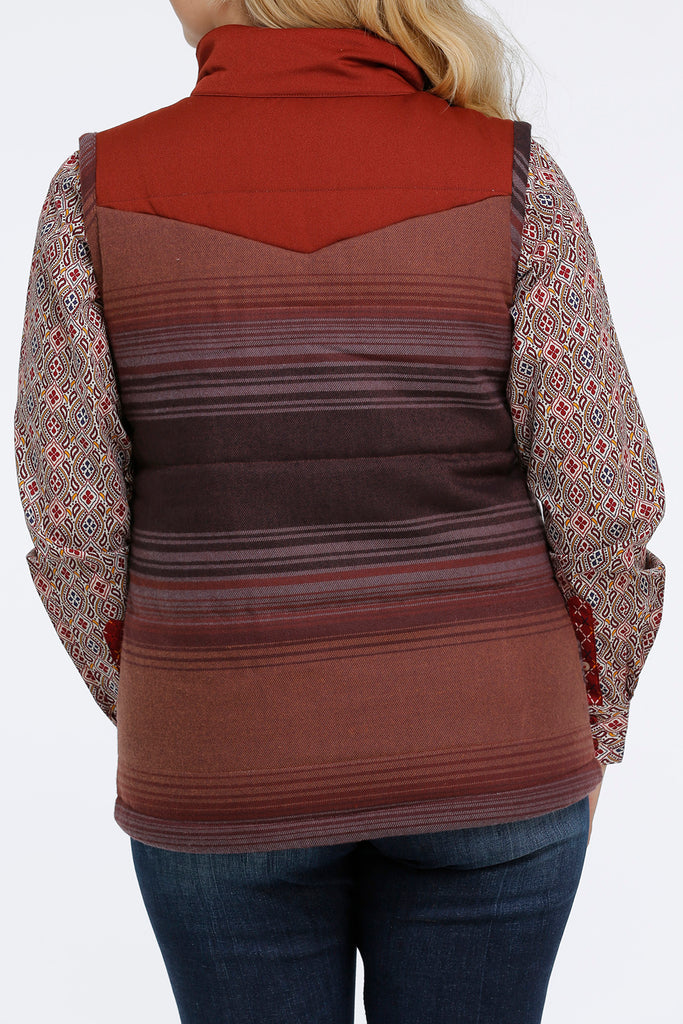 Women's Cruel Girl Twill Quilted Vest #MAV9884003