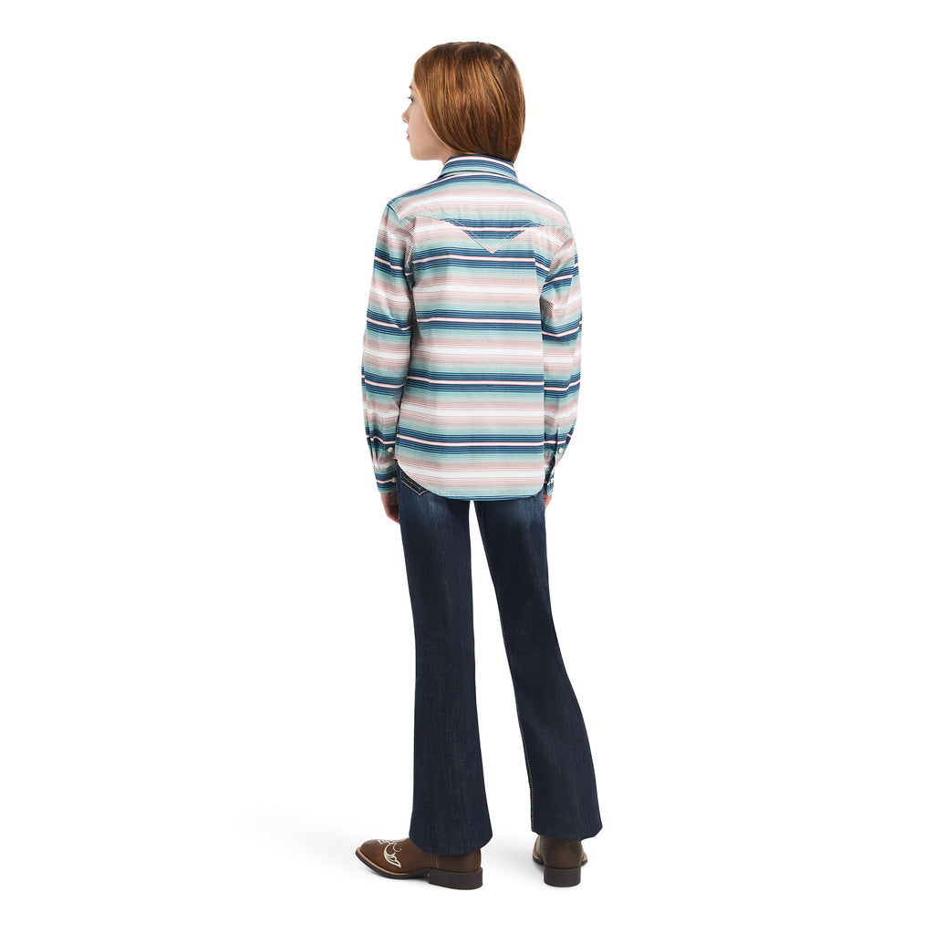 Girl's Ariat REAL Downstream Snap Front Shirt #10042240