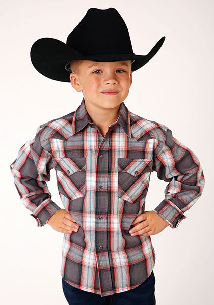 Boy's Roper Snap Front Shirt #03-030-0062-4031