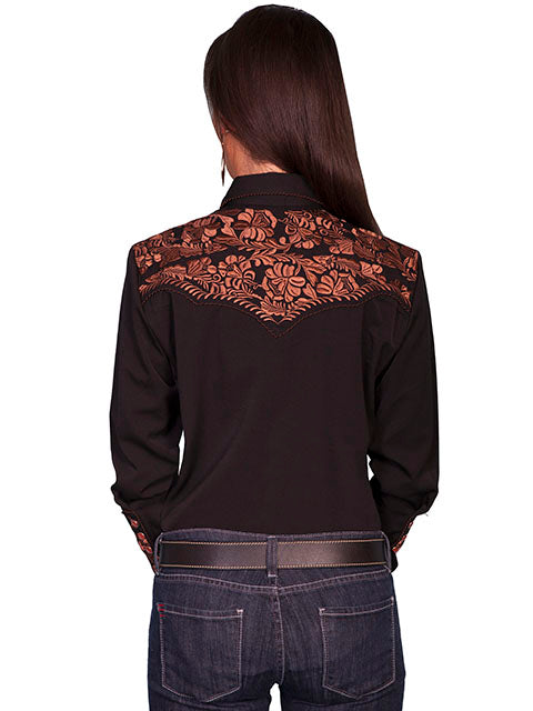 Women's Scully Snap Front Shirt #PL-654