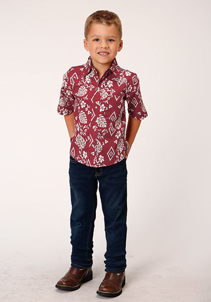 Boy's Roper Snap Front Shirt #03-031-0064-4040
