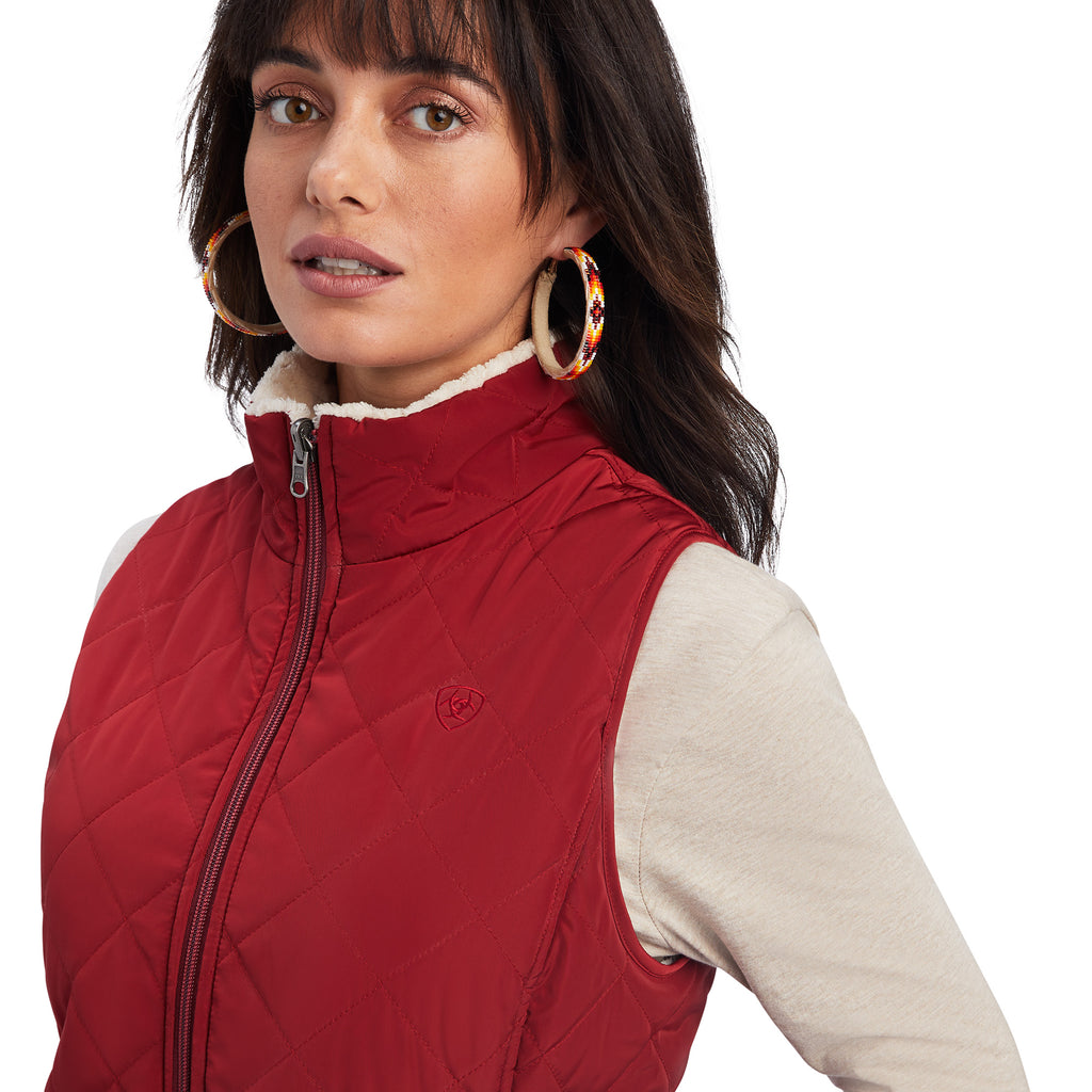 Women's Ariat Reversible Dilon Insulated Vest #10041586
