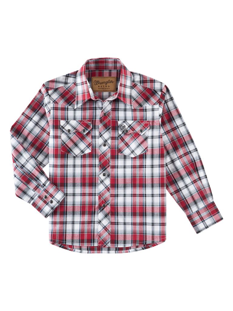 Boy's Wrangler Snap Down Shirt #112318764