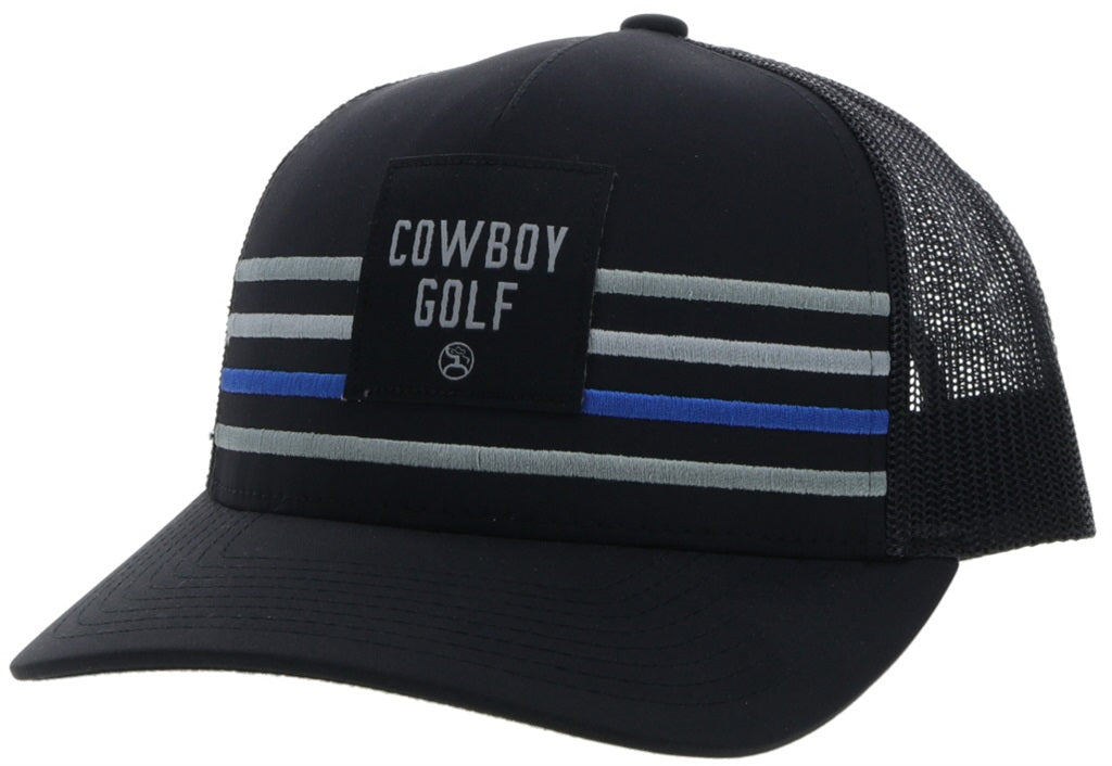 Men's Hooey Cowboy Golf Cap #2230T-BK