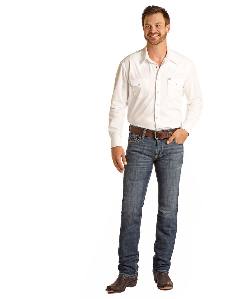 Men's Rock & Roll Cowboy Reflex Revolver Jean #RRMD1RRZSF