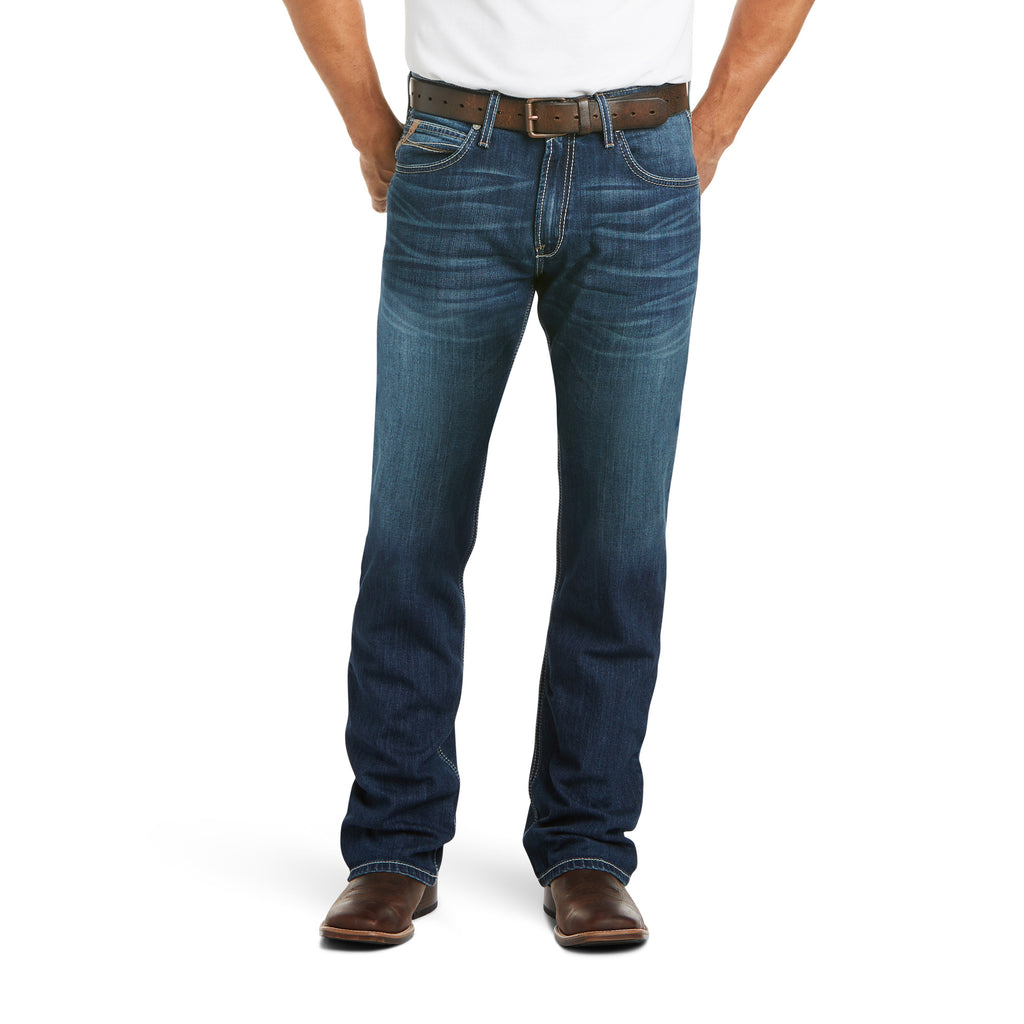 Men's Ariat M4 Bragg Relaxed Boot Cut Jean #10034630-C