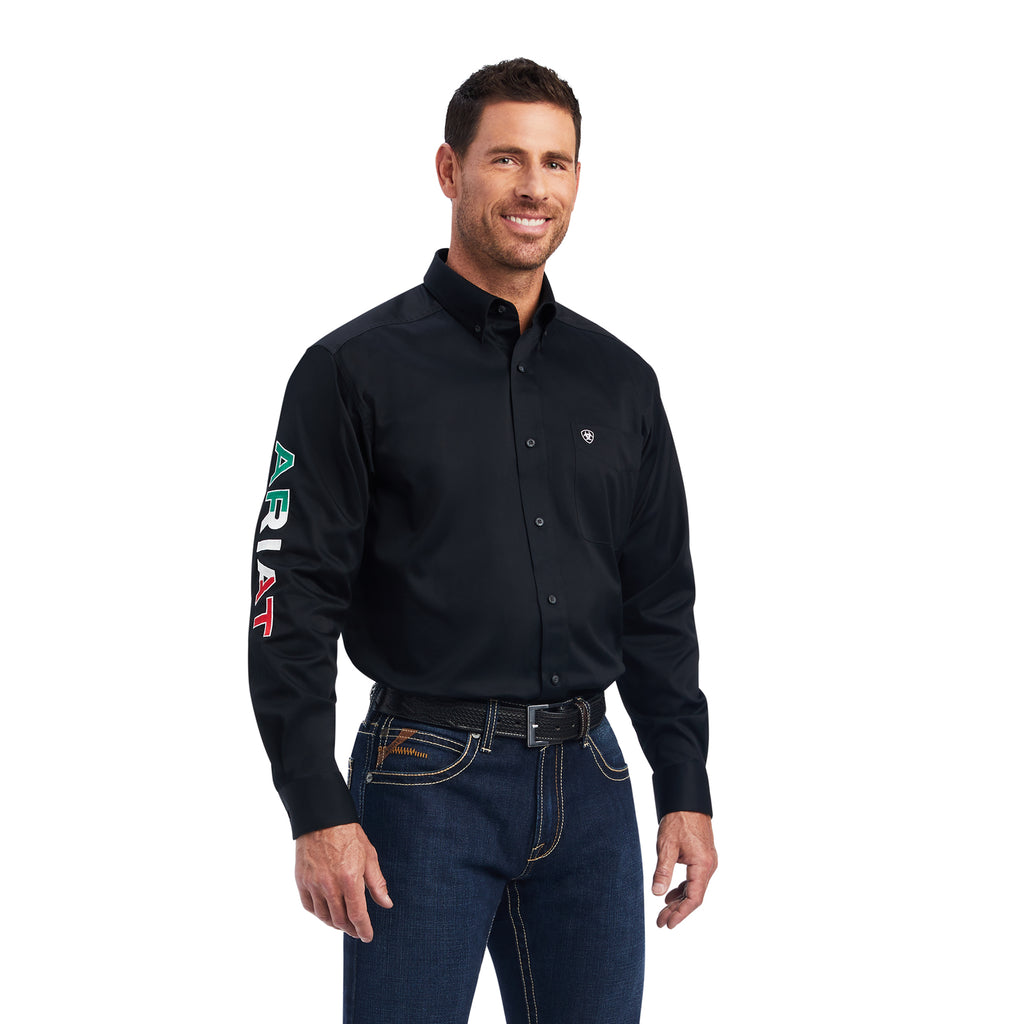Men's Ariat Team Logo Twill Classic Fit Button Down Shirt #10038500
