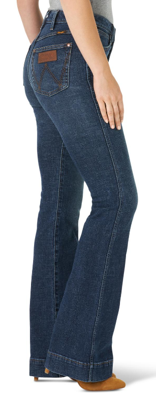 Women's Wrangler Retro Retro The Green Jean Trouser #11MPEPS