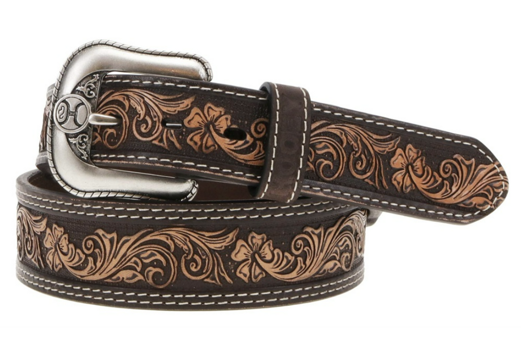 Men's Hooey Midnight Western Belt #HMBLT007