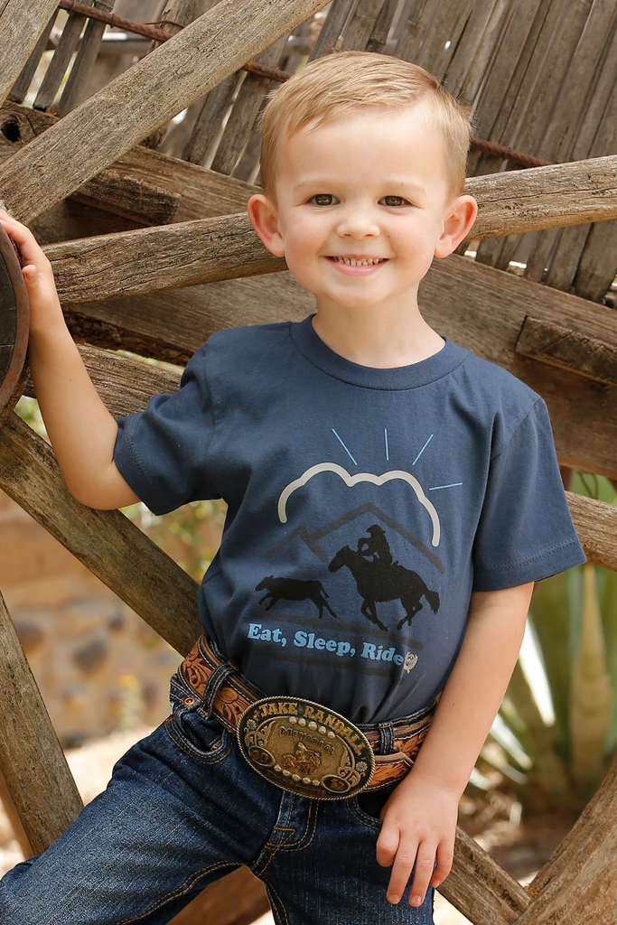 Infant Boy's Cinch Blue T-Shirt #MTT7672047BLU