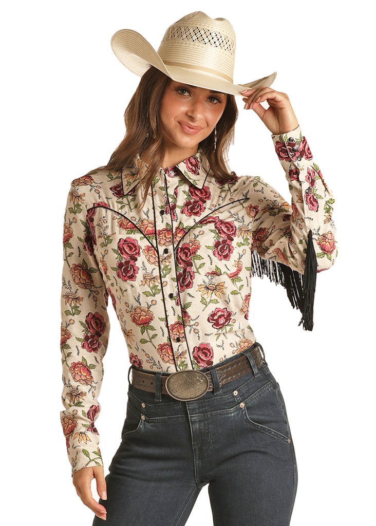 Women's Rock & Roll Cowgirl Snap Front Shirt #RRWSOSR0UZ