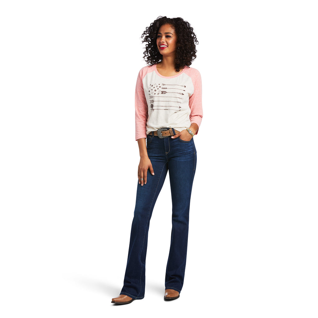 Women's Ariat Arrow Raglan T-Shirt #10039824
