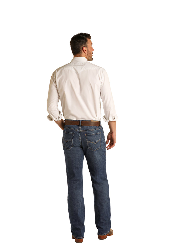 Men's Rock & Roll Cowboy Reflex Double Barrel Vintage 46 Jean #M0S1794-C