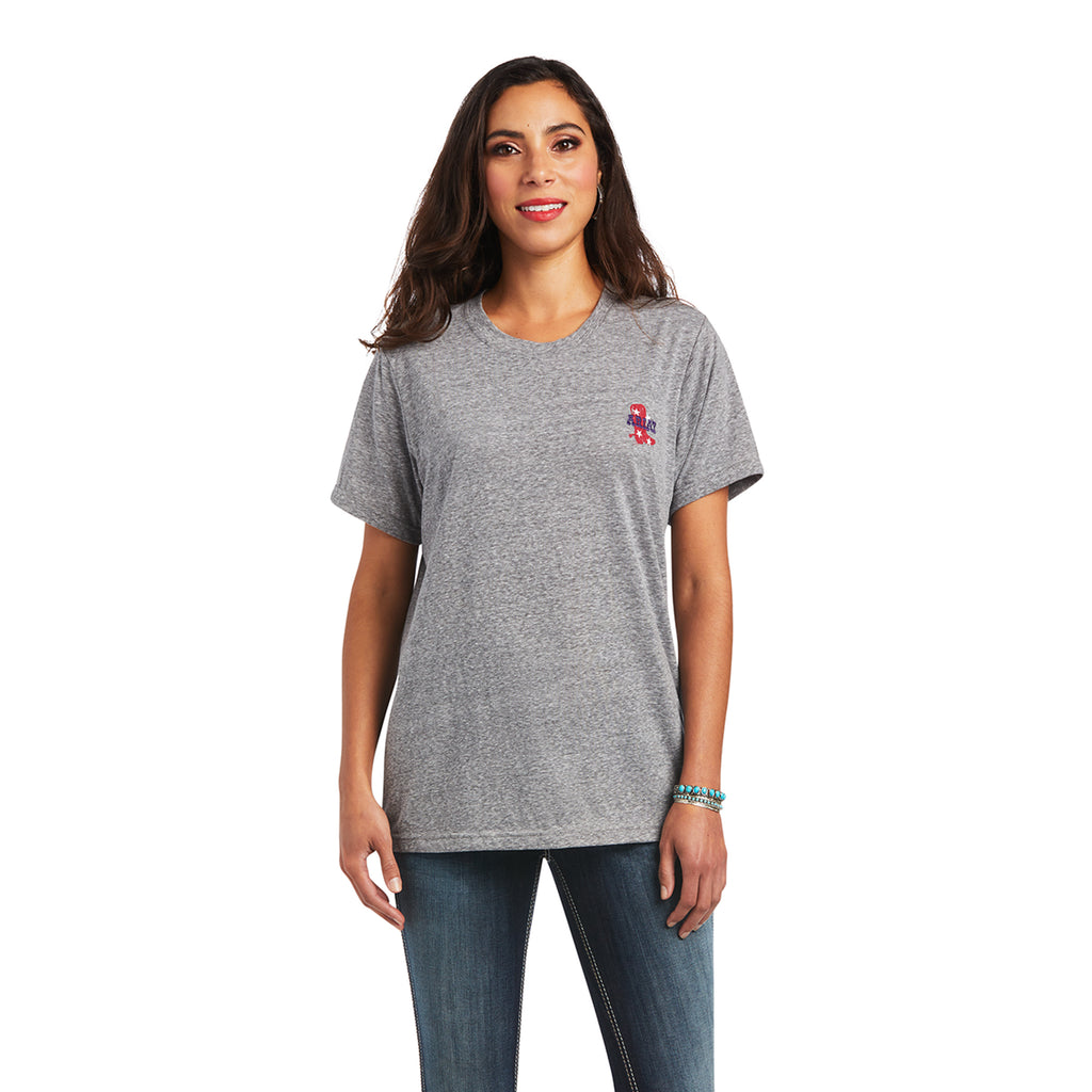 Women's Ariat Singing The Blues T-Shirt #10040511-C