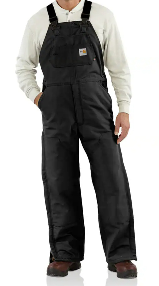 m♡ Men's Carhartt FR Duck Bib Quilt-Lined Overall #101626-001