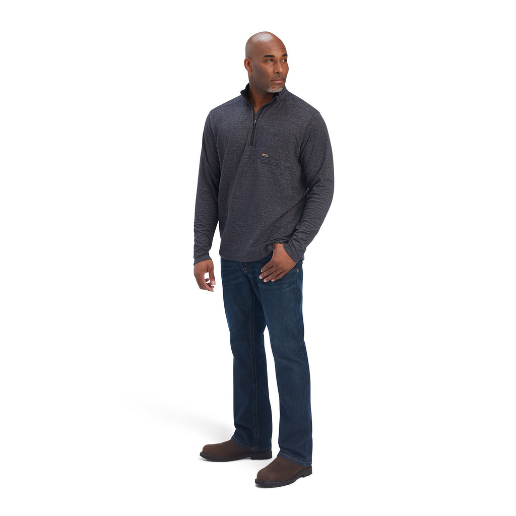 Men's Ariat Rebar Foundation 1/4 Zip Shirt #10041415