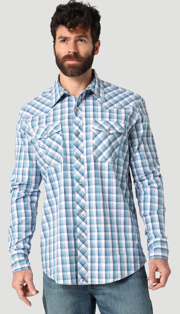 Men's Wrangler 20X Competition Advanced Comfort Snap Front Shirt #112318880