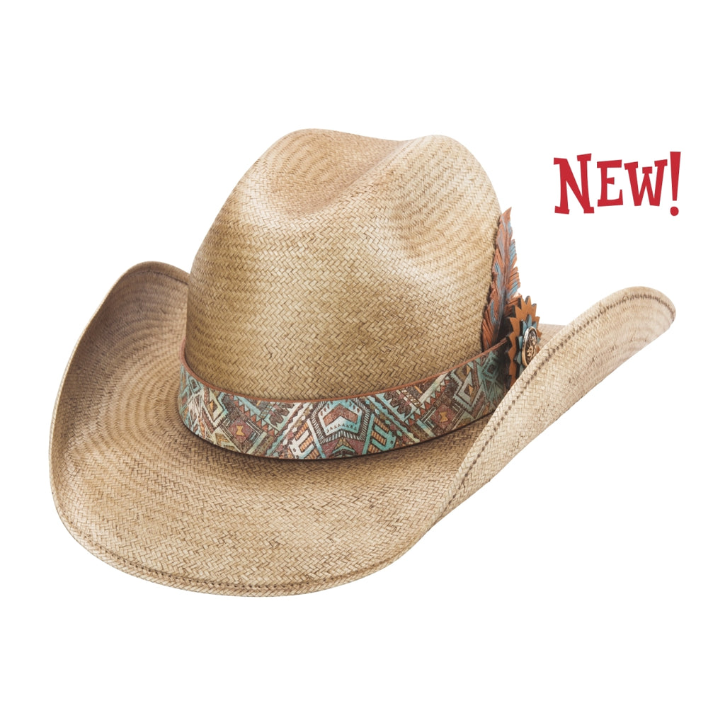 Bullhide Southwest Love Straw Hat #5062PE