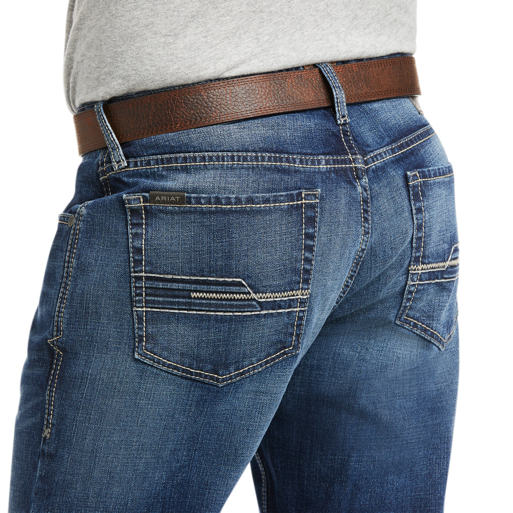 Men's Ariat M4 Low Rise Stretch 3D Clovis Stackable Straight Leg Jean #10037968