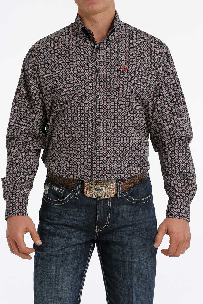 Men's Cinch Button Down Shirt #MTW1105317BLK