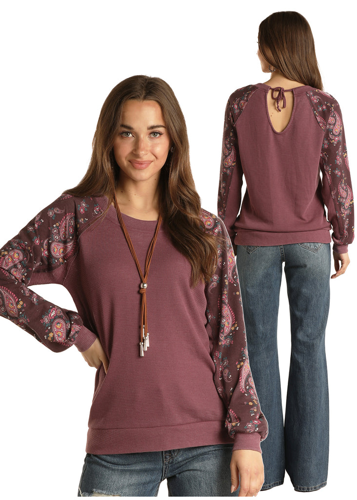 Women's White Label Blouse #WLWT52R0HS-C
