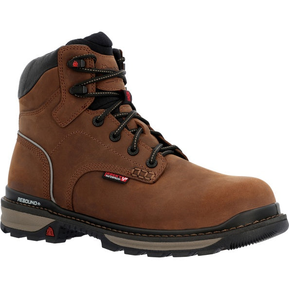 Men's Rocky Rams Horn Waterproof Composite Toe Work Boot #RKK0388