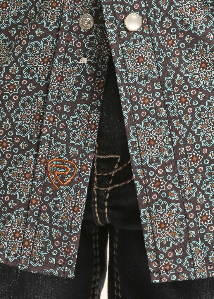 Boy's Rock & Roll Cowboy Snap Front Shirt #RRBS0SRZ18