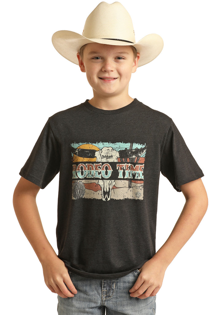 Boy's Rock & Roll Cowboy Dale Brisby T-Shirt #RRBT21RZMA